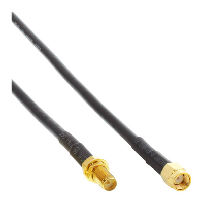 InLine® WLAN Kabel, R-SMA-Stecker auf R-SMA-Kupplung, 10m (Produktbild 1)
