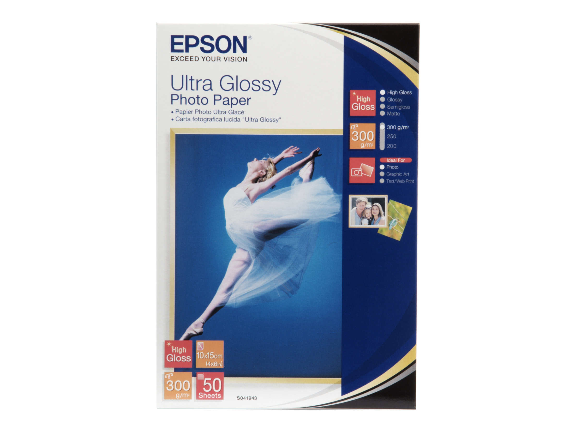 EPSON photopaper Ultra glossy 10x15 50sh