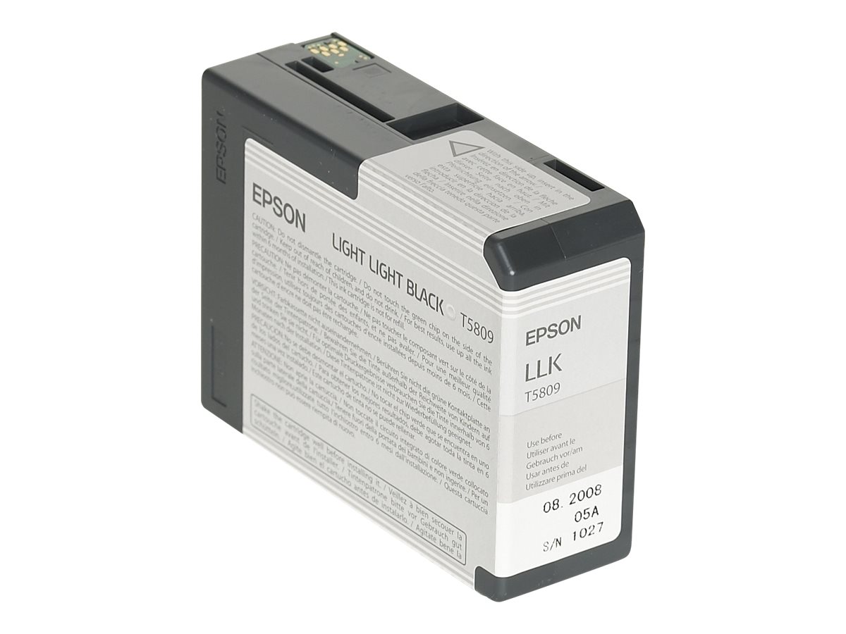 EPSON 5LB T5809 ink cartridge light