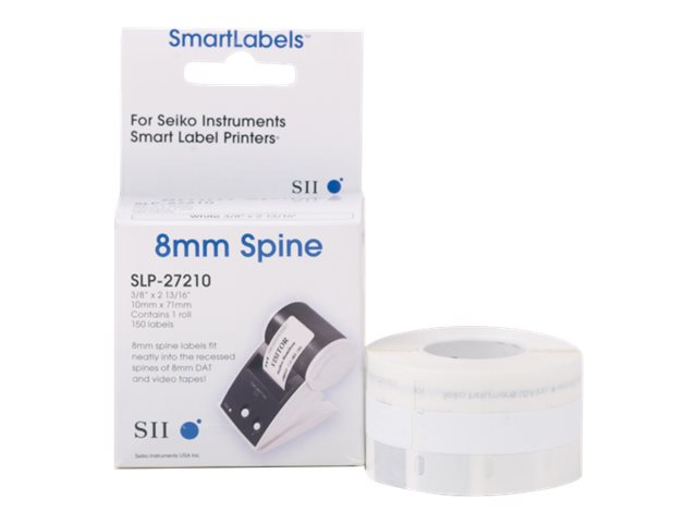 SEIKO 8mm-Video/DAT Etiketten f. Kassetten, SLP-27210, 150 St. 1 Rolle