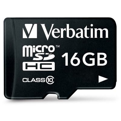Verbatim Premium 16 GB MicroSDHC Klasse 10