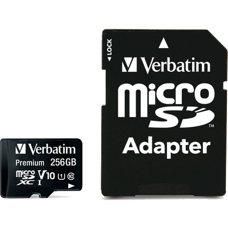 Verbatim Premium U1 256 GB MicroSDXC UHS-I Klasse 10