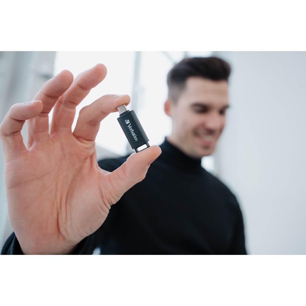 Verbatim Store 'n' Go USB-Stick 64 GB USB Typ-C 3.2 Gen 1 (3.1 Gen 1) Schwarz