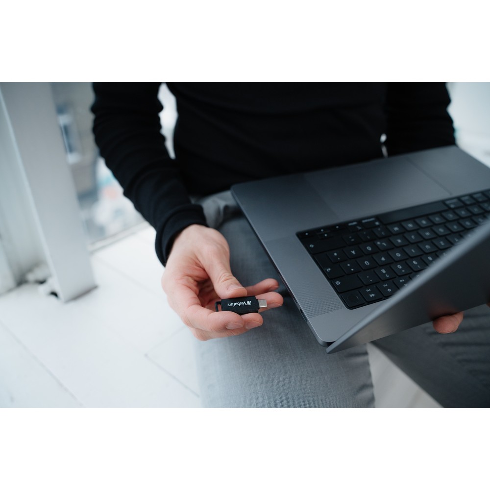 Verbatim Store 'n' Go USB-Stick 128 GB USB Typ-C 3.2 Gen 1 (3.1 Gen 1) Schwarz