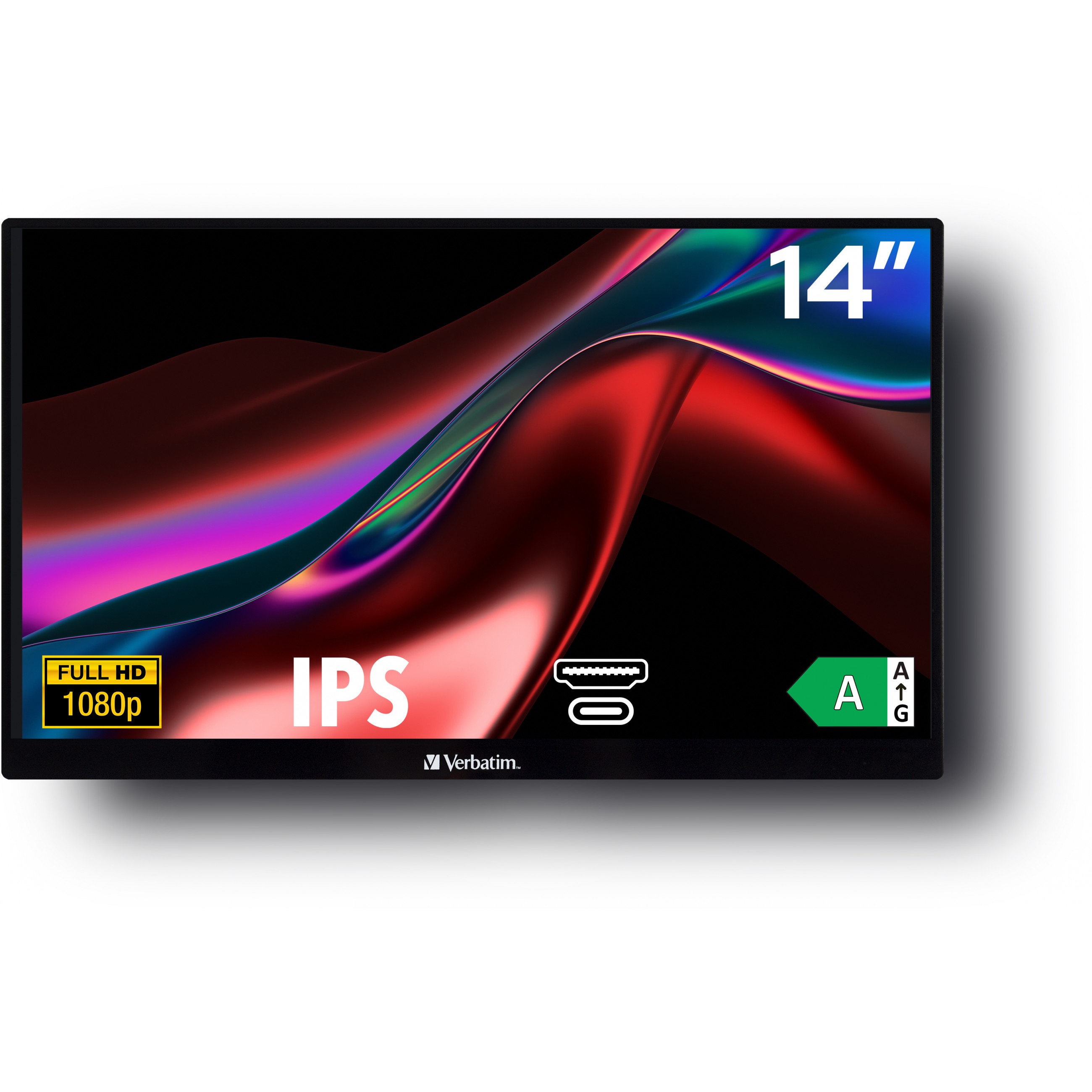 Verbatim PM-14 Portable Monitor 14 Full HD 1080p