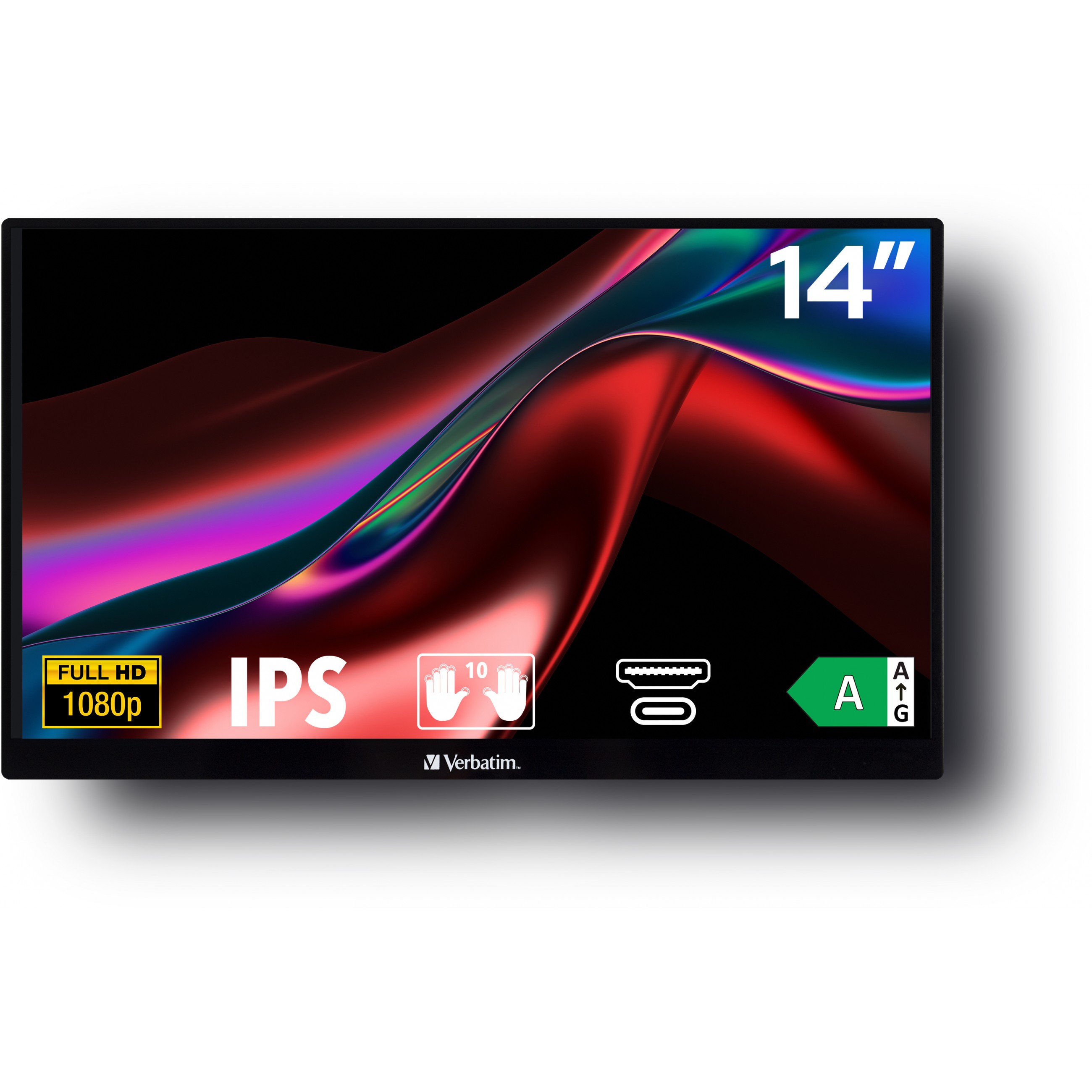 Verbatim PMT-14 Portable Touchscreen Monitor 14 FullHD 1080