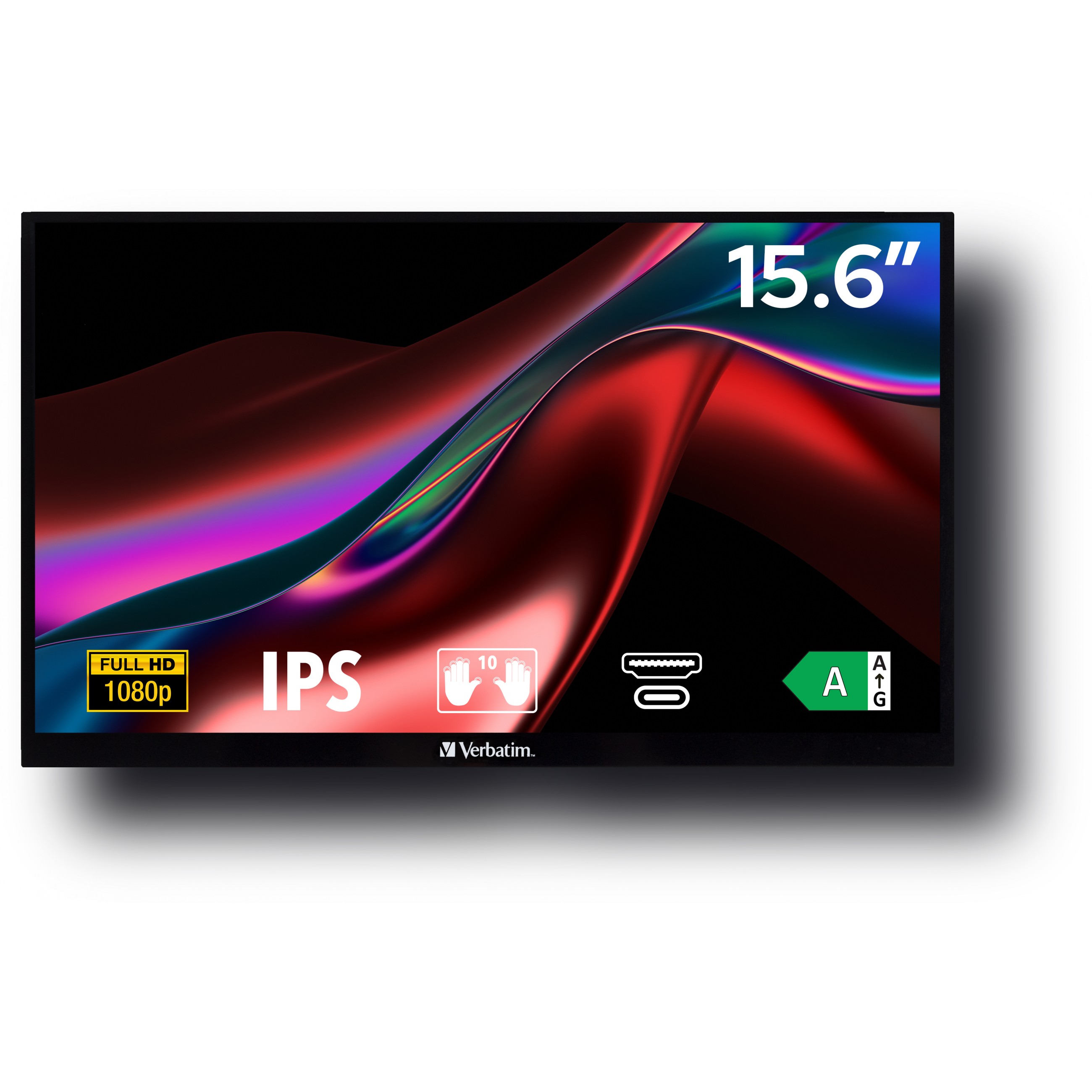 Verbatim PMT-15 Portable Touchscreen Monitor 15.6 FullHD