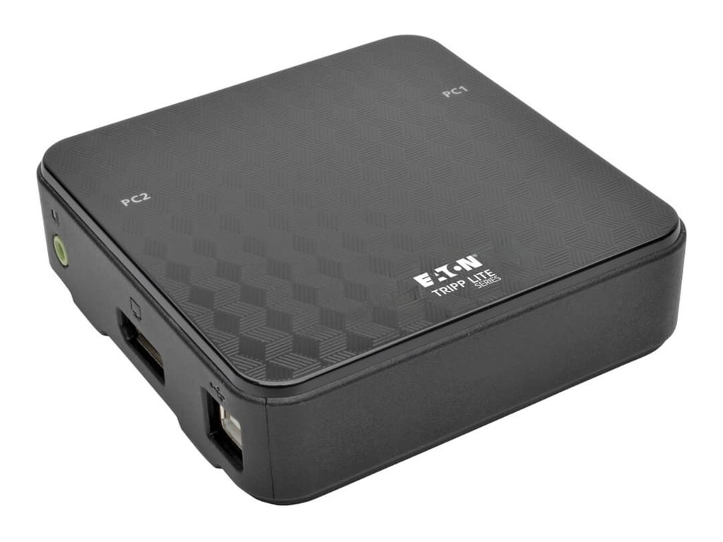 Eaton 2-Port DisplayPort KVM Switch 4K 60 Hz with Audio