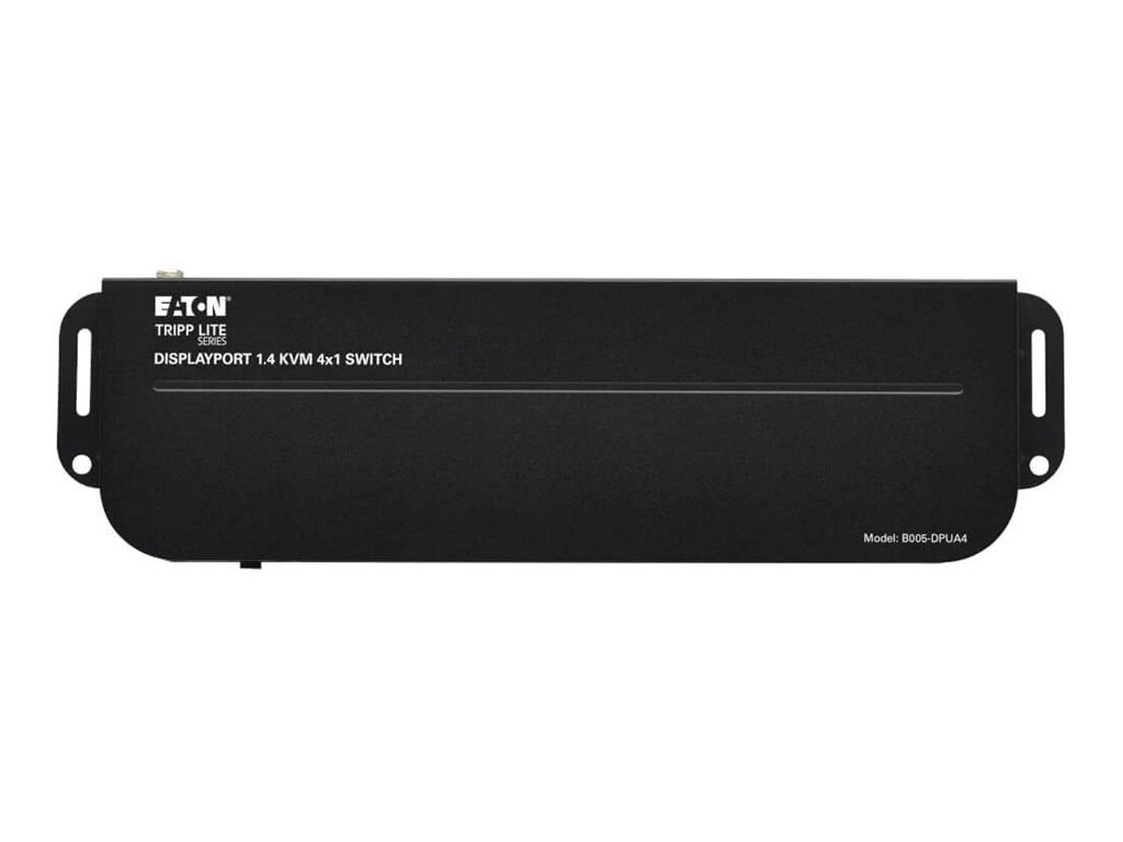 Eaton 4-Port DisplayPort/USB KVM Switch - 4K 60 Hz,HDR,HDCP