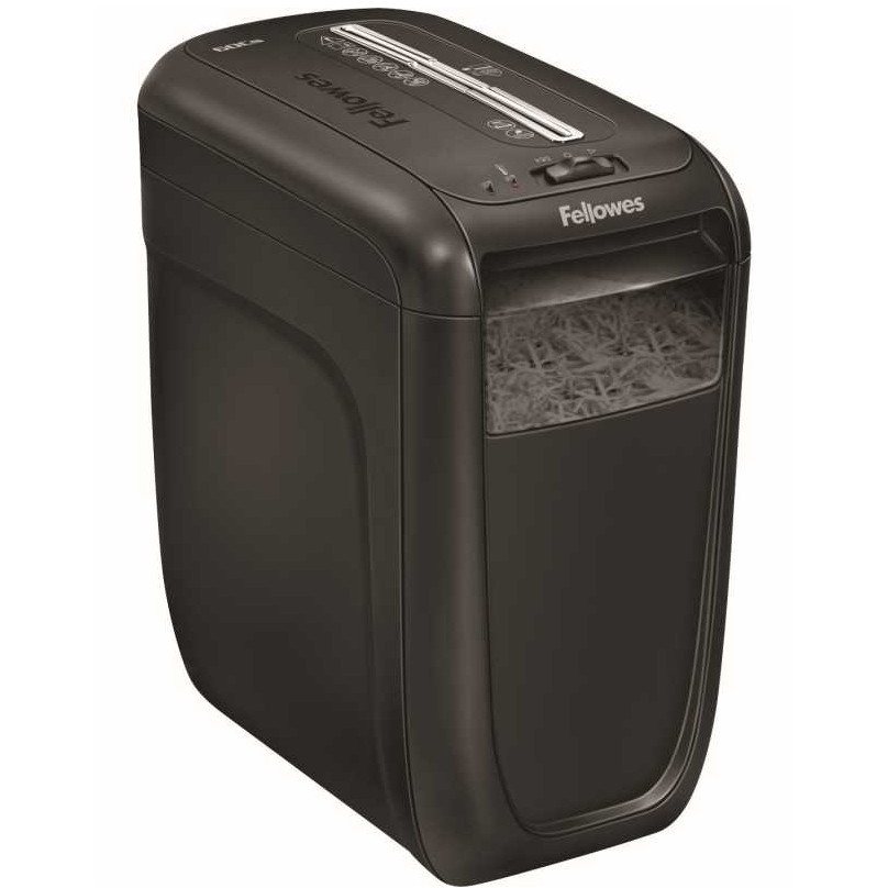 Fellowes 60Cs Aktenvernichter Kreuzschreddern 72 dB 23 cm Schwarz