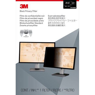 3M PF215W9B Blickschutzfilter Rahmenloser Blickschutzfilter 54,6 cm (21.5)