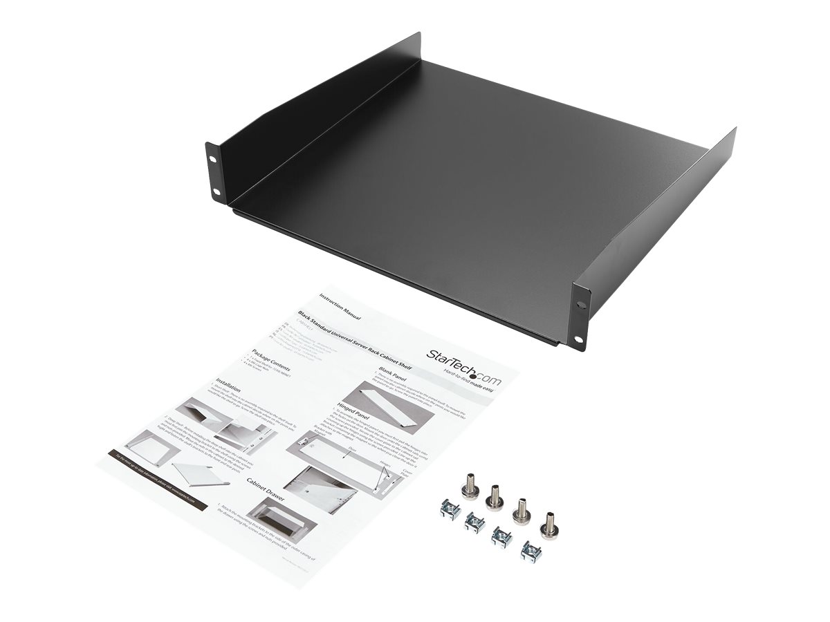 STARTECH 2HE Serverschrank Fachboden