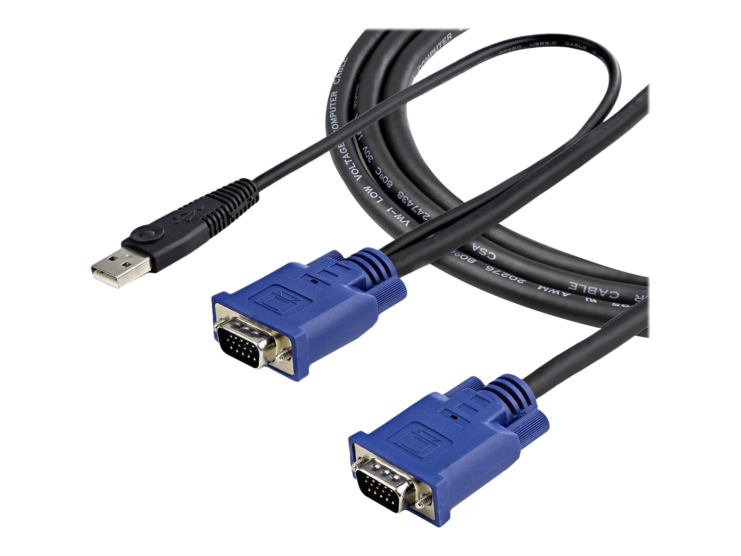 STARTECH 3m USB 2-in-1 KVM Cable