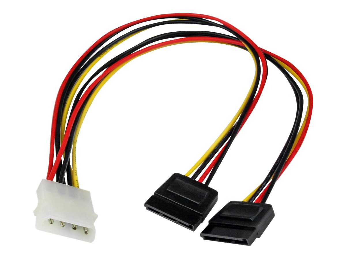 STARTECH 12in LP4 to 2xSATA Power Cable