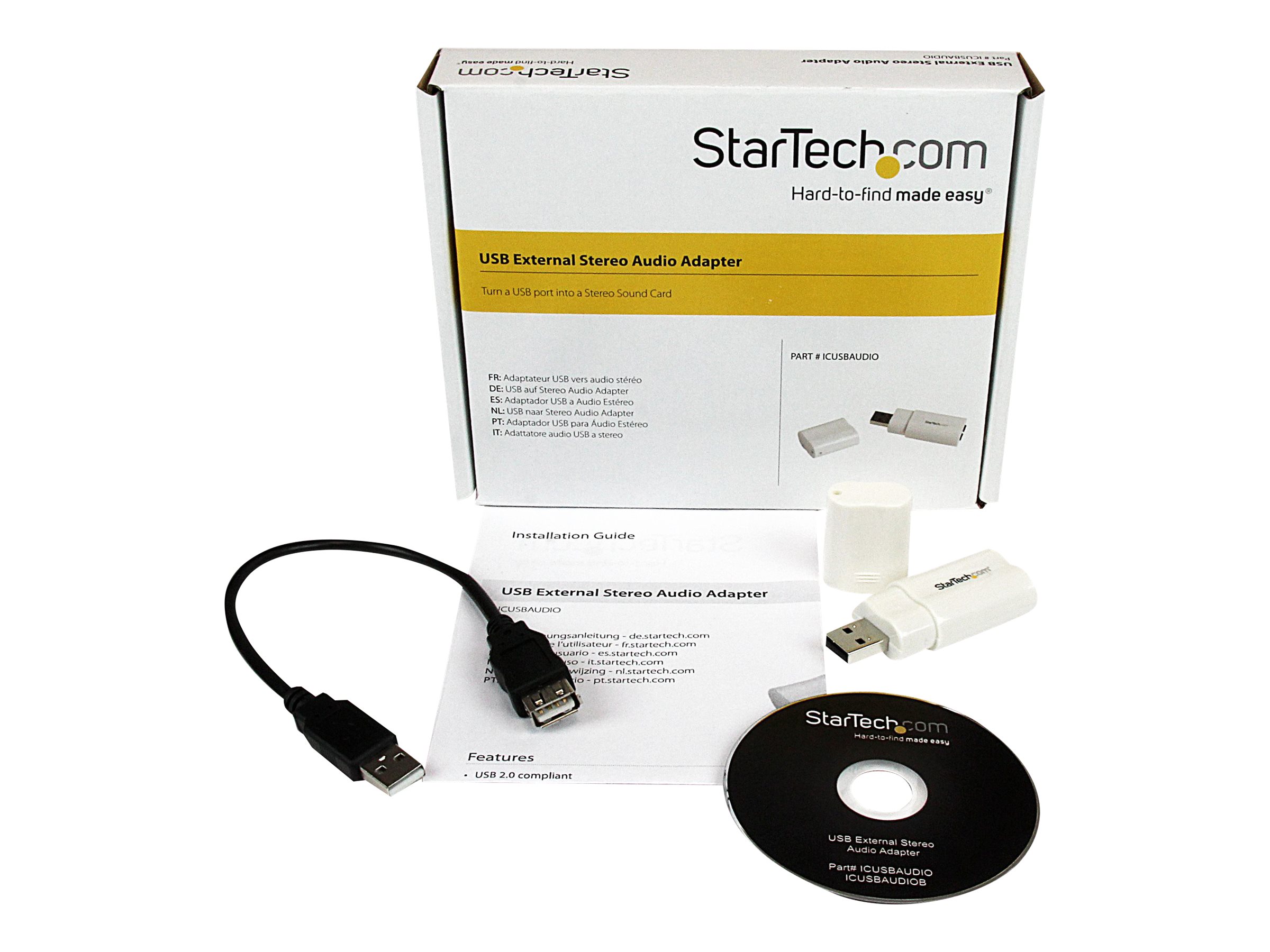 STARTECH USB Stereo Audio Adapter