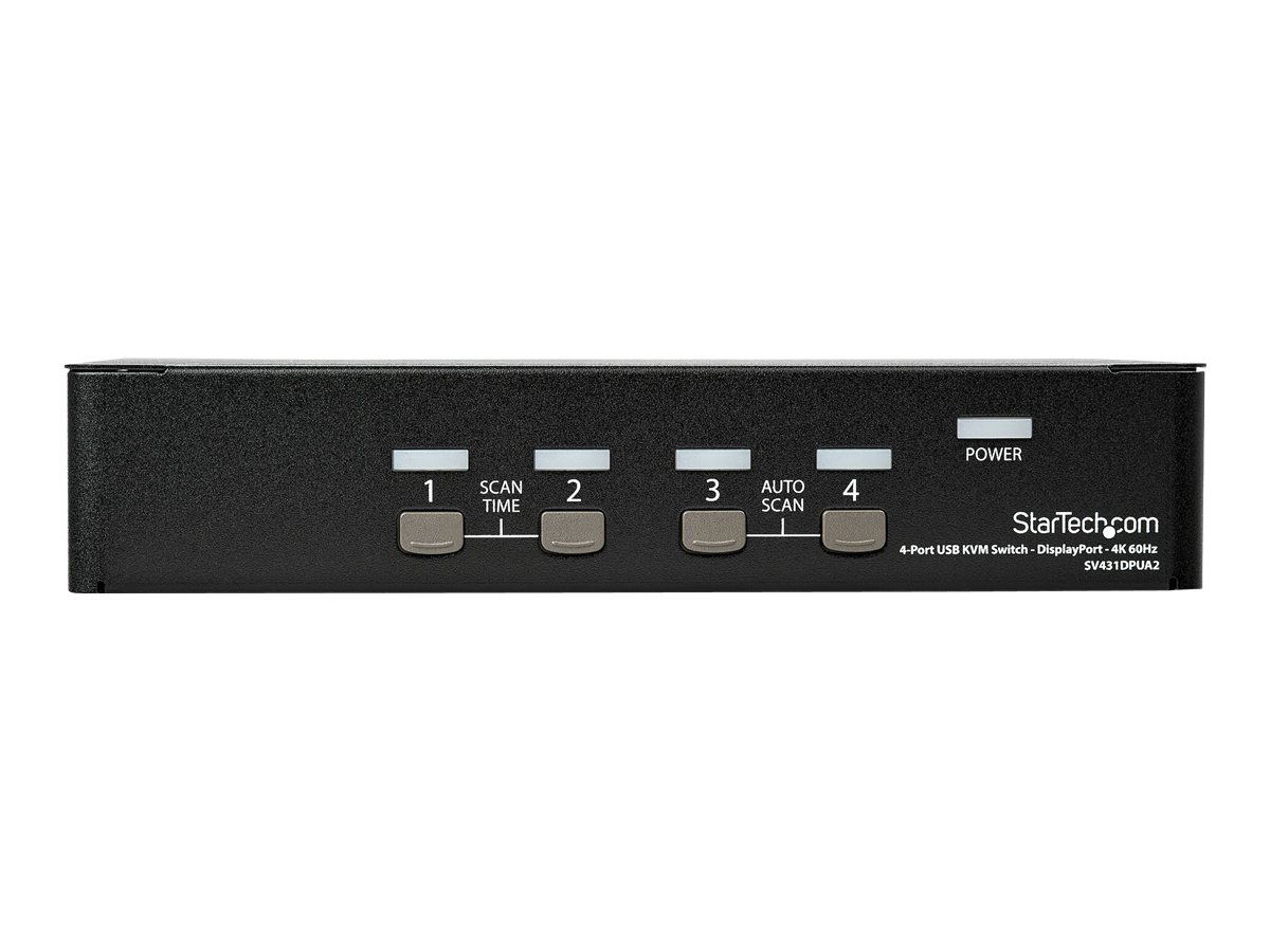 STARTECH DisplayPort KVM Switch 4K 60Hz
