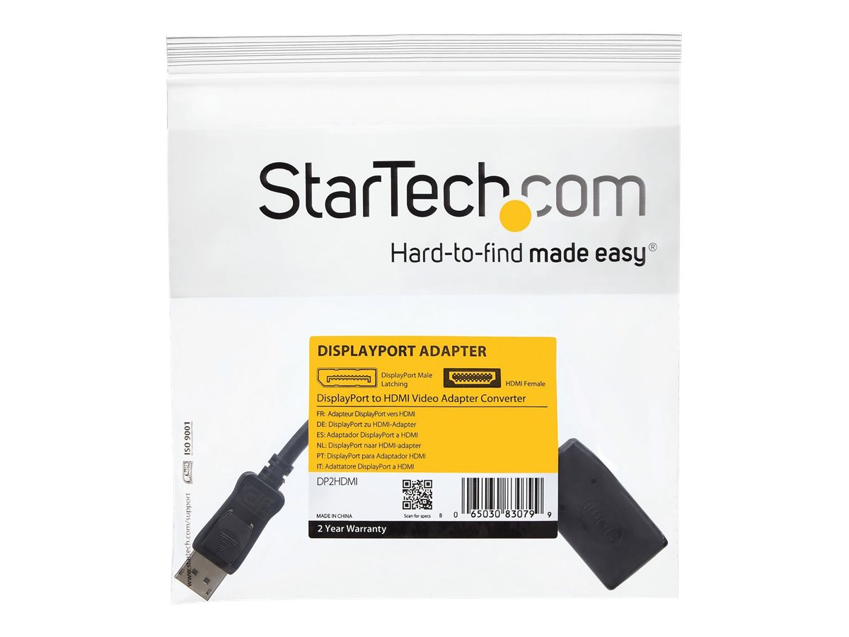 STARTECH DP auf HDMI Adapter/ Konverter