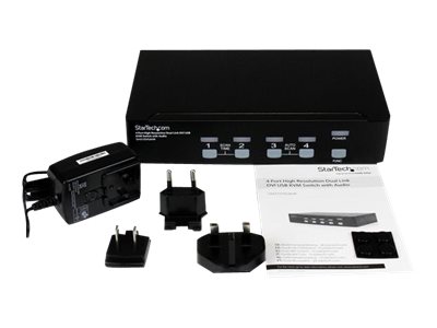 STARTECH 4 Port DVI USB KVM Switch