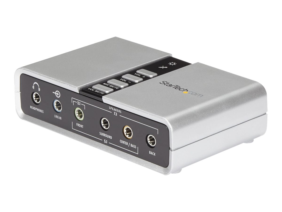 STARTECH USB Audio Adapter Sound Card