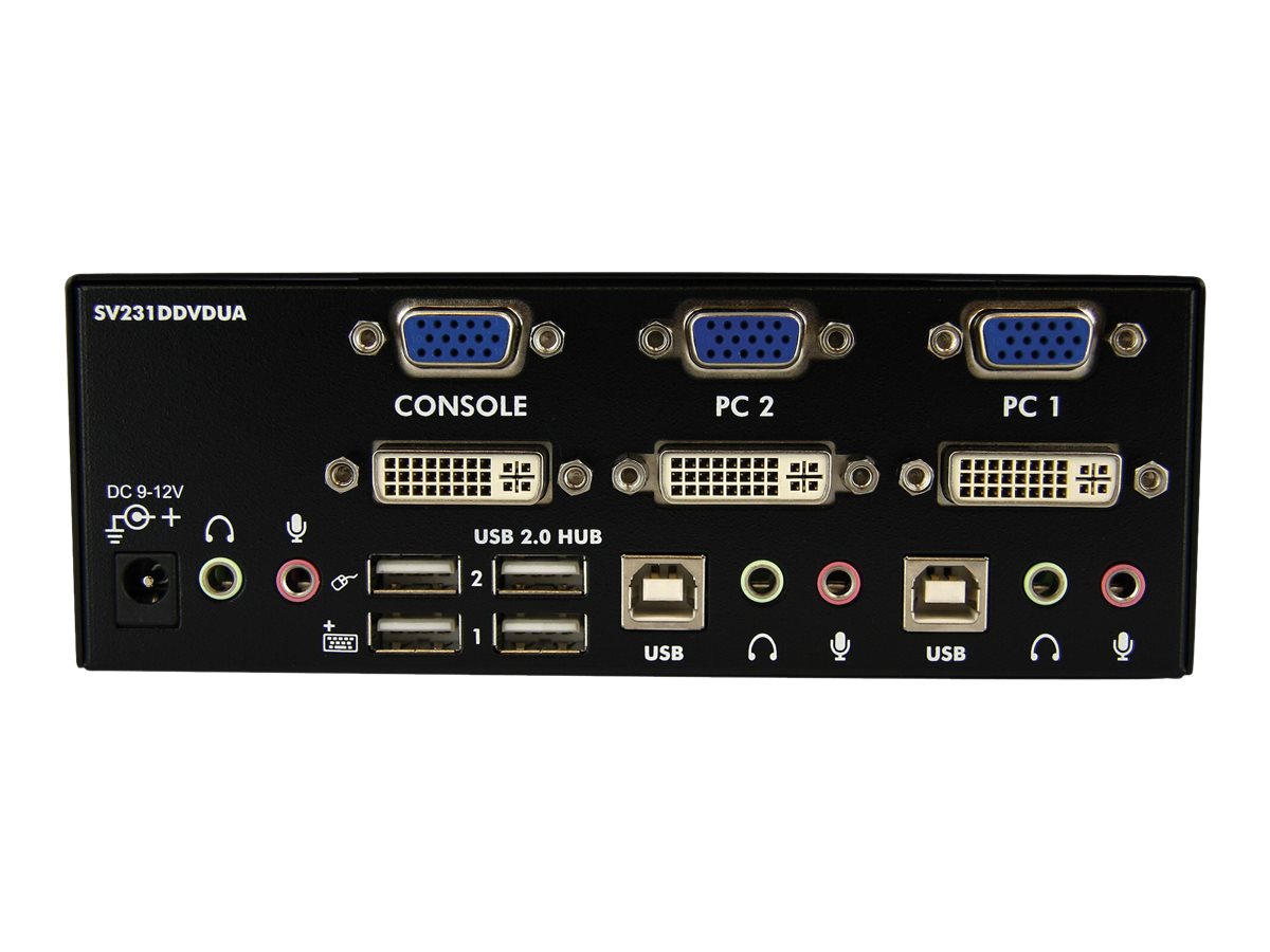 StarTech.com SV231DDVDUA KVM switch