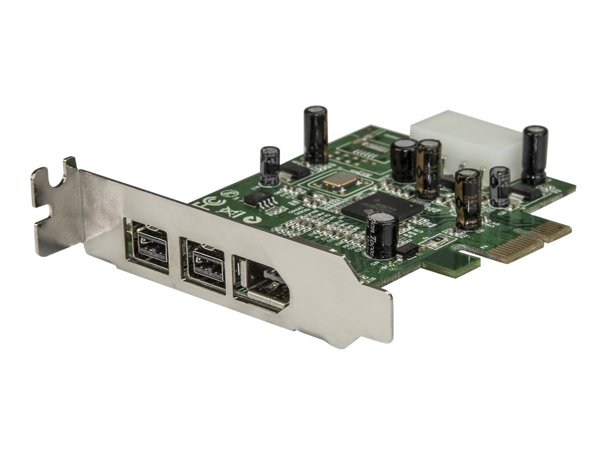 StarTech.com PEX1394B3LP interface cards/adapter