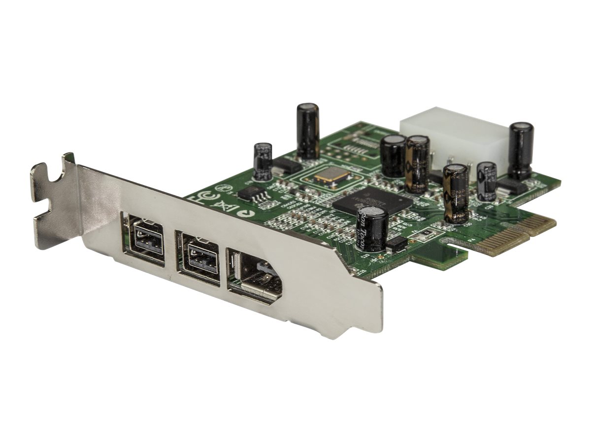 StarTech.com PEX1394B3LP interface cards/adapter