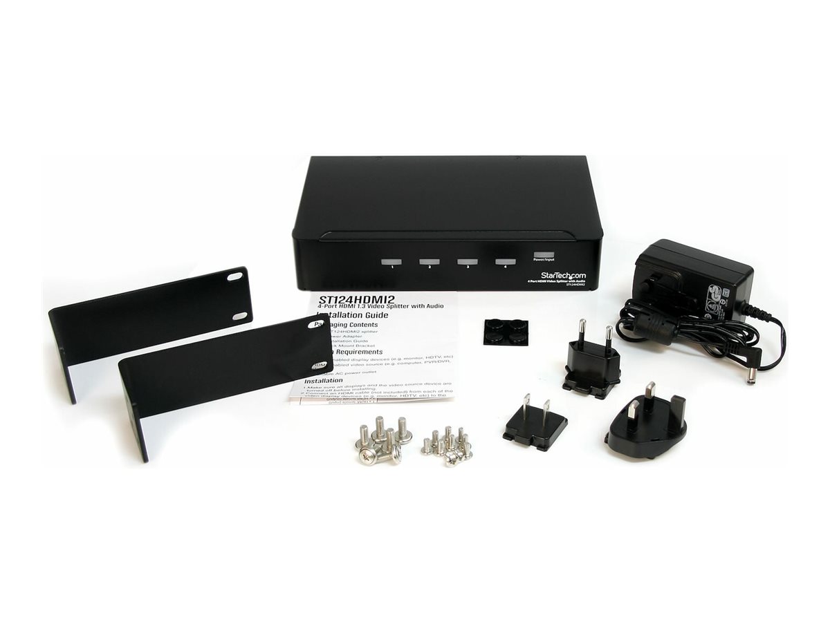 STARTECH 4 Port High-Speed-HDMI Video