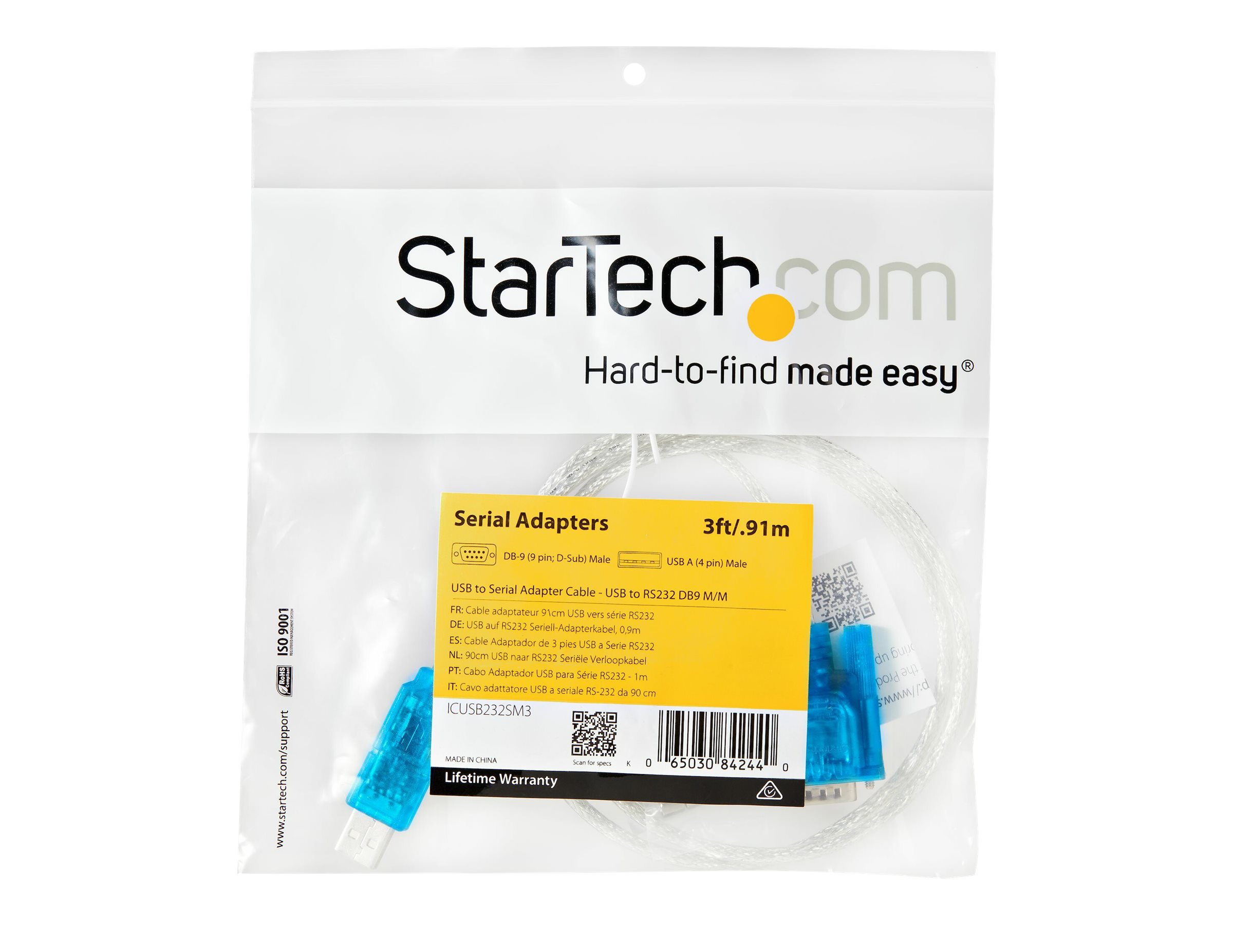 STARTECH ICUSB232SM3 USB Adapter