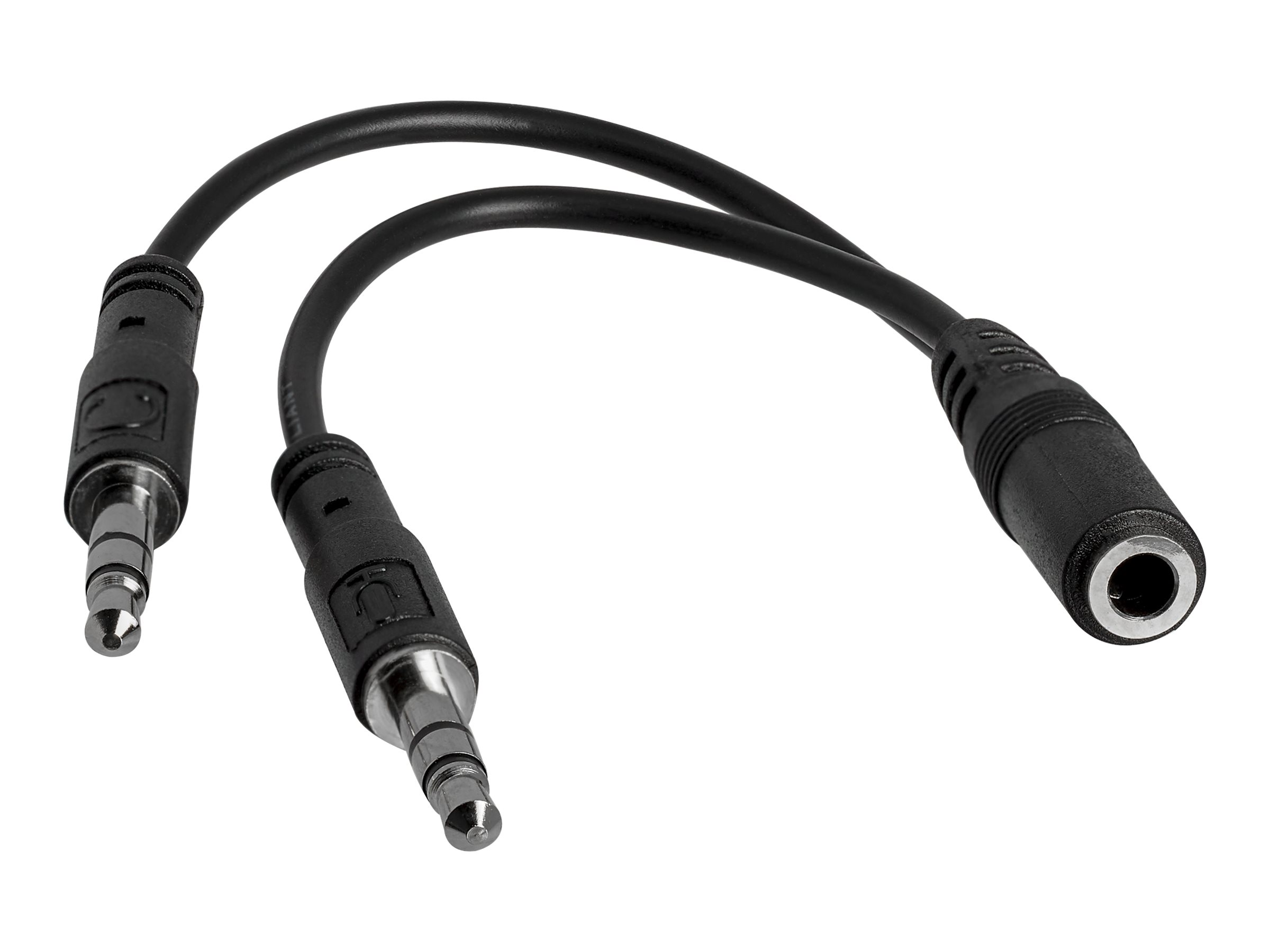 STARTECH 3,5mm Audio Klinke Y Kabel
