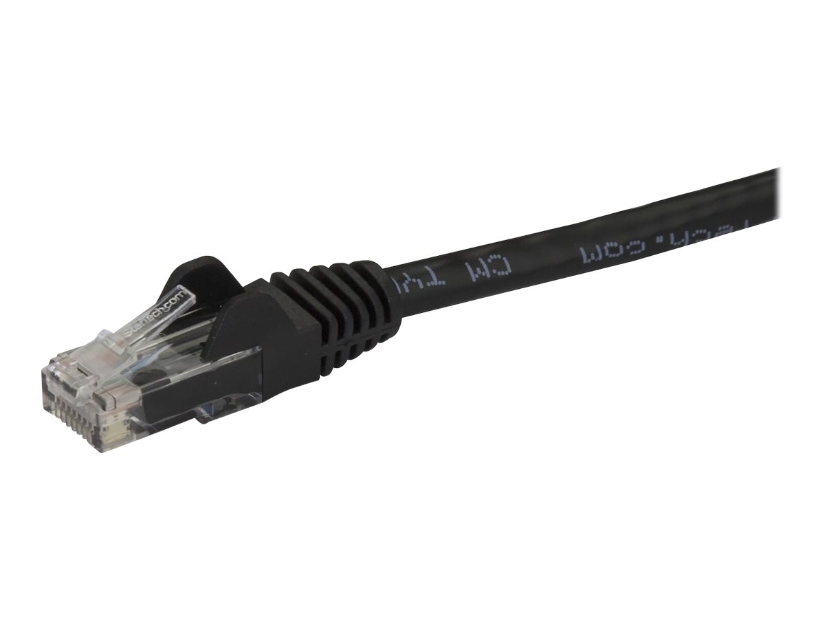 STARTECH 1 m Black Snagless Cat6 UTP