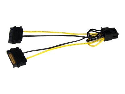 STARTECH 15cm SATA auf 8 pin PCIe Kabel