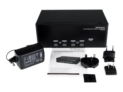 STARTECH 4 Port DVI USB KVM Switch