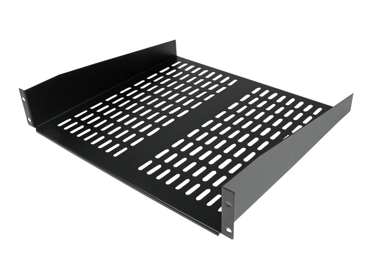 STARTECH 2U 16in Rack Mount Shelf