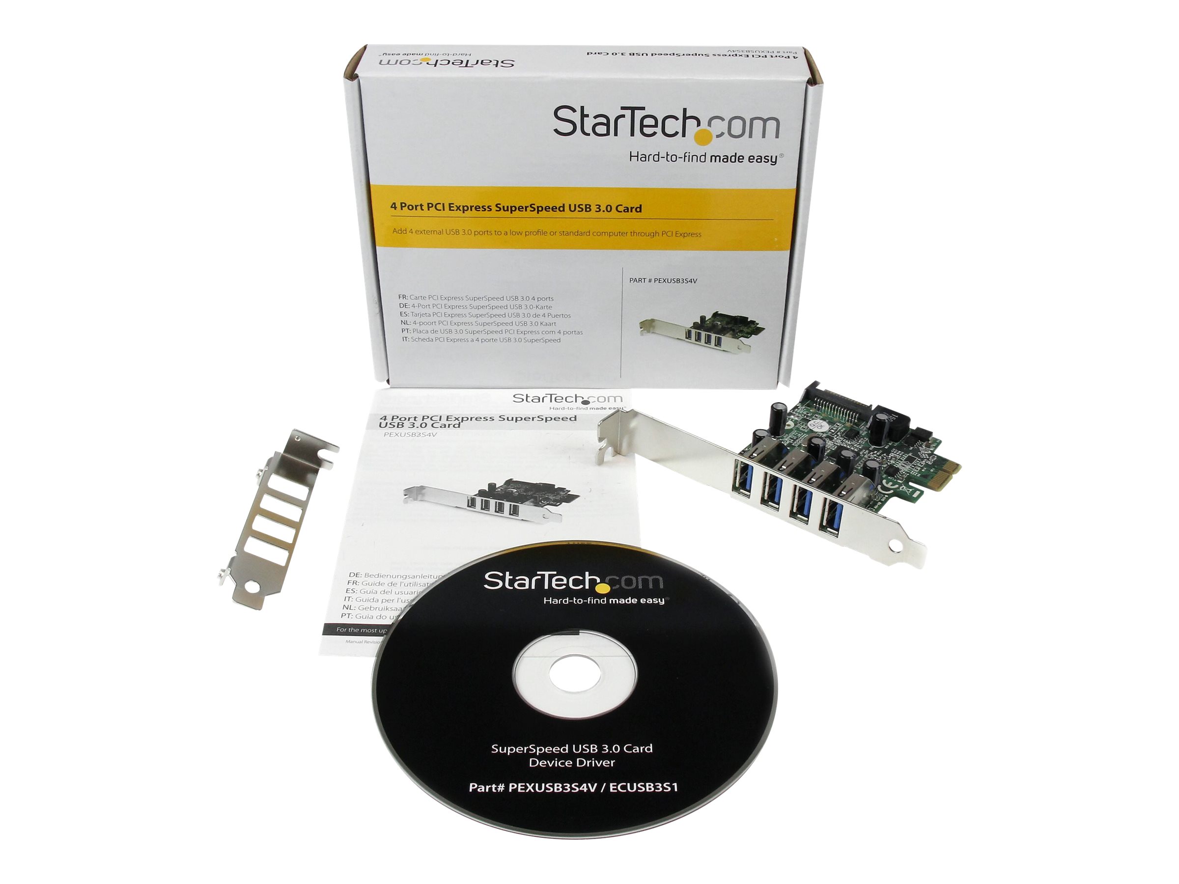 STARTECH PEXUSB3S4V 4 Port PCI Express