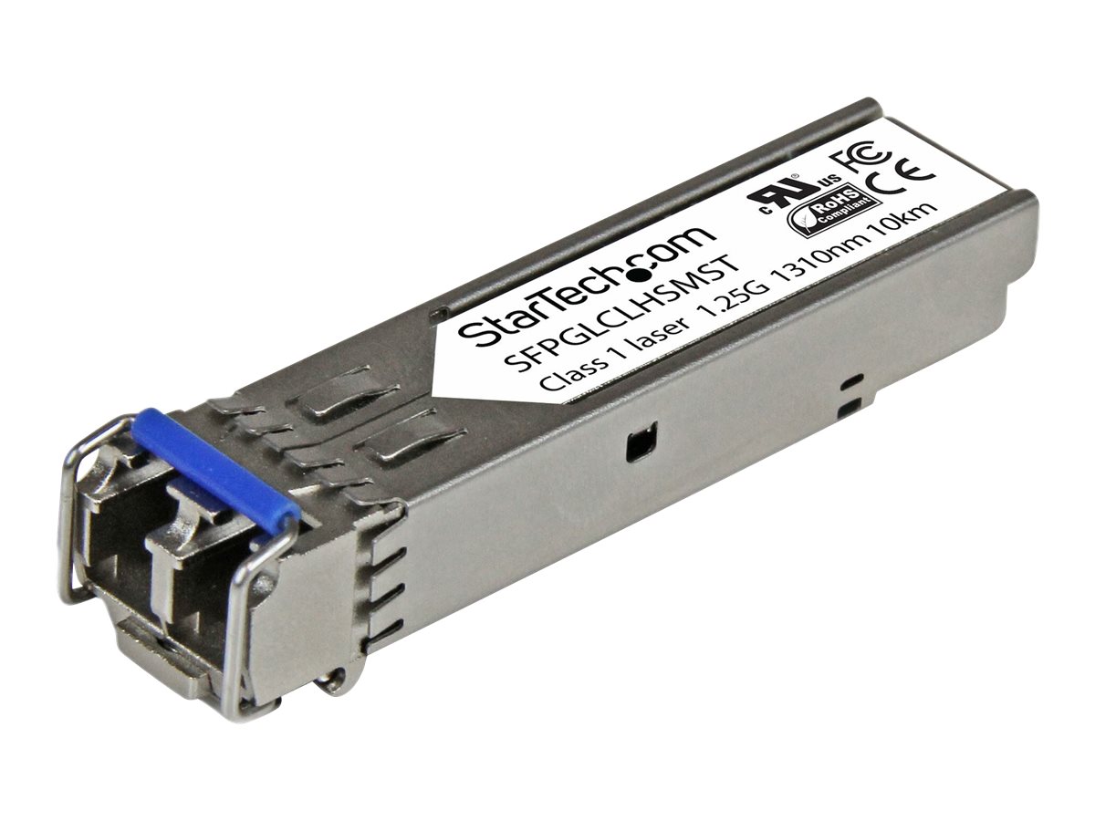 Gigabit Glasfaser SFP Transceiver Modul - Cisco GLC-LH-SM kompatibel - SM/MM LC - 10 Km (Mini-GBIC)