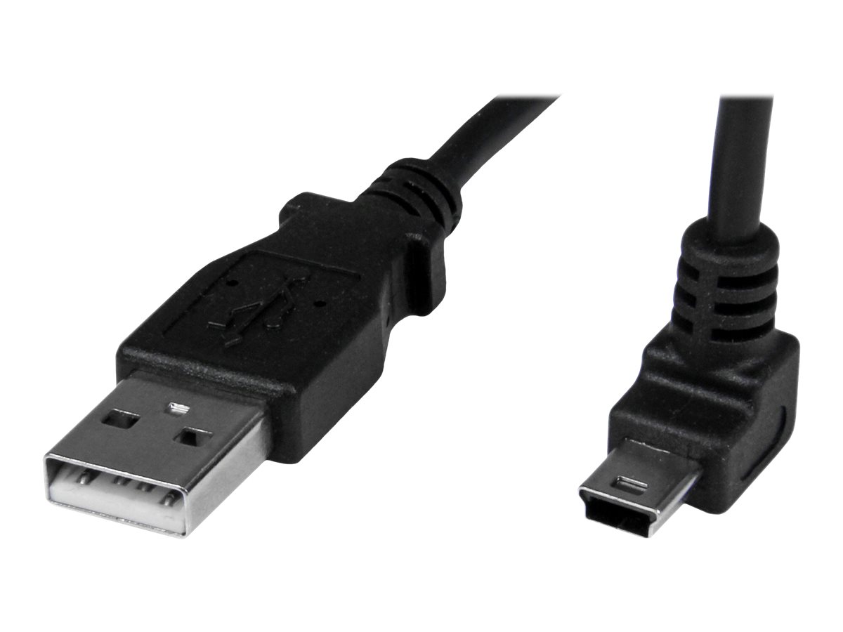 STARTECH 1m Up Angle Mini USB Cable
