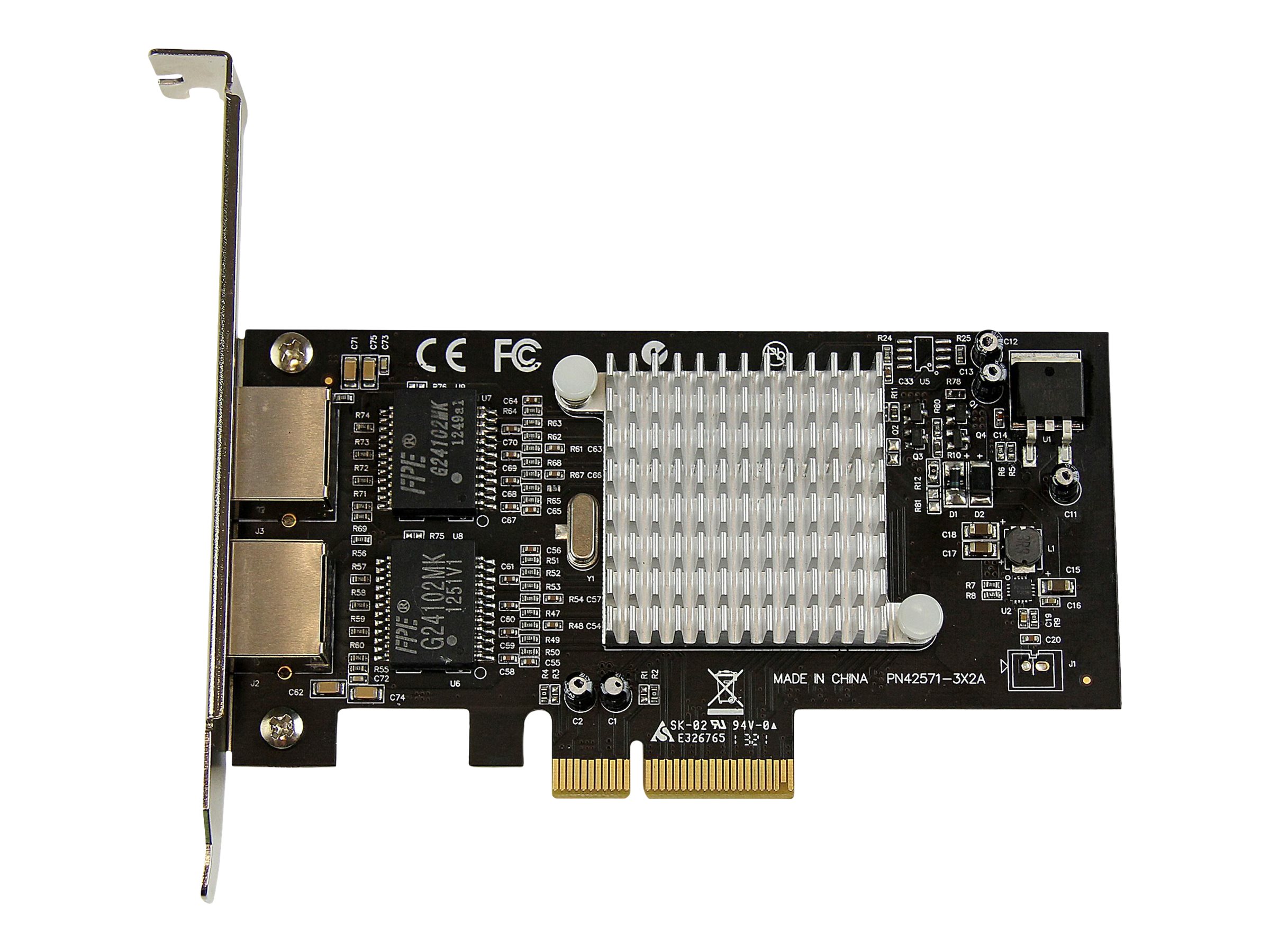 STARTECH 2 Port PCI Express / PCIe Gigab
