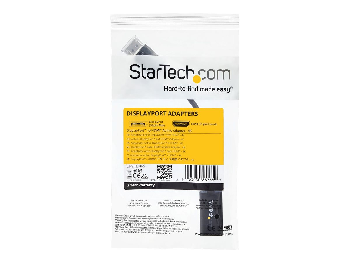 STARTECH DisplayPort auf HDMI 4k - 30Hz