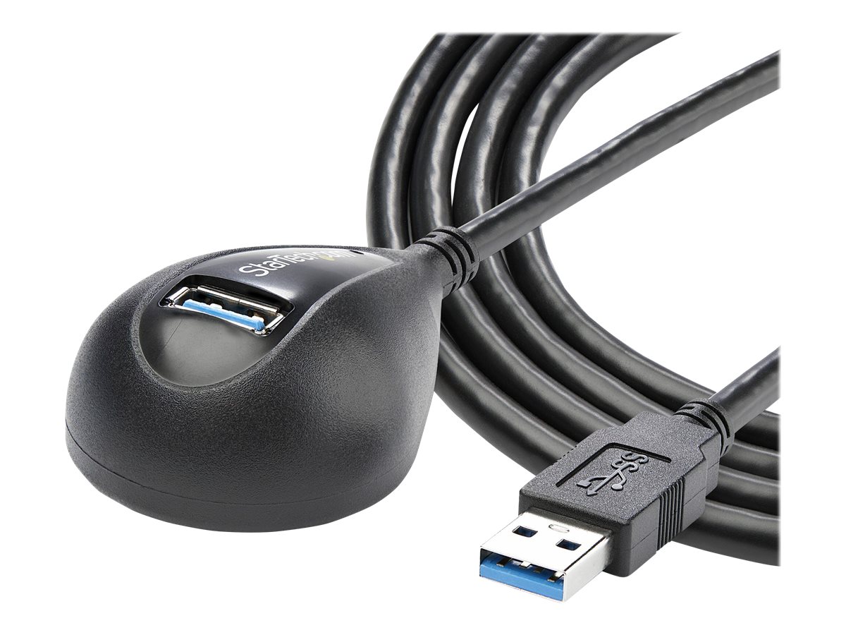 STARTECH 5ft Black USB 3 A-A M/F Cable