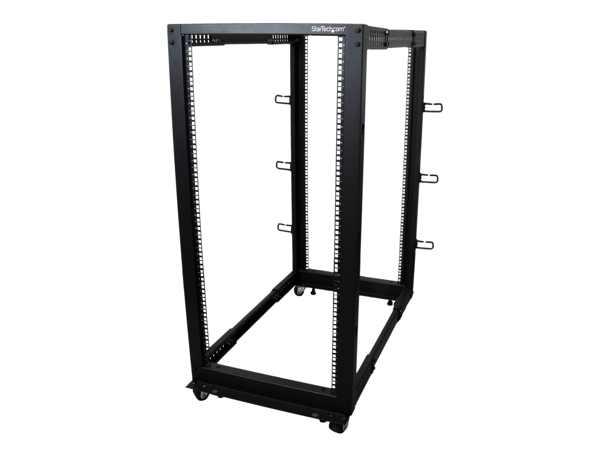 STARTECH 25U Adj Depth 4 Post Rack
