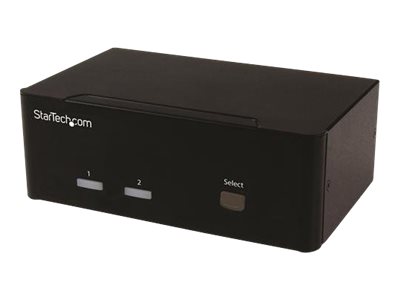 STARTECH 2 Port KVM Switch mit Dual-VGA