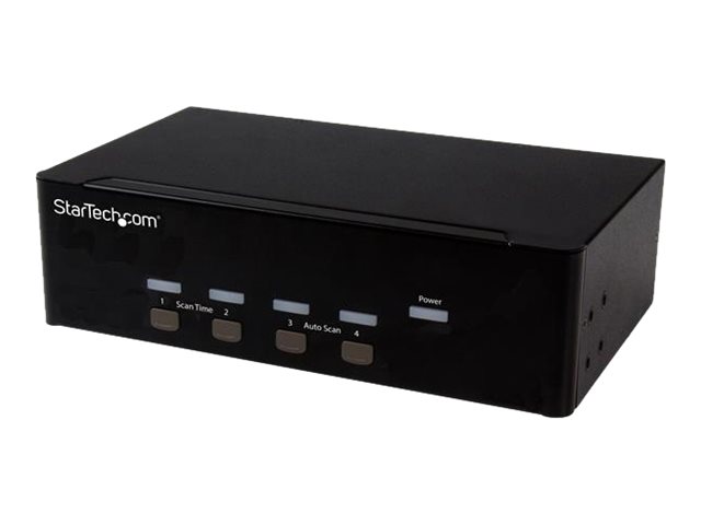 STARTECH.COM 4 Port KVM Switch mit Dual-