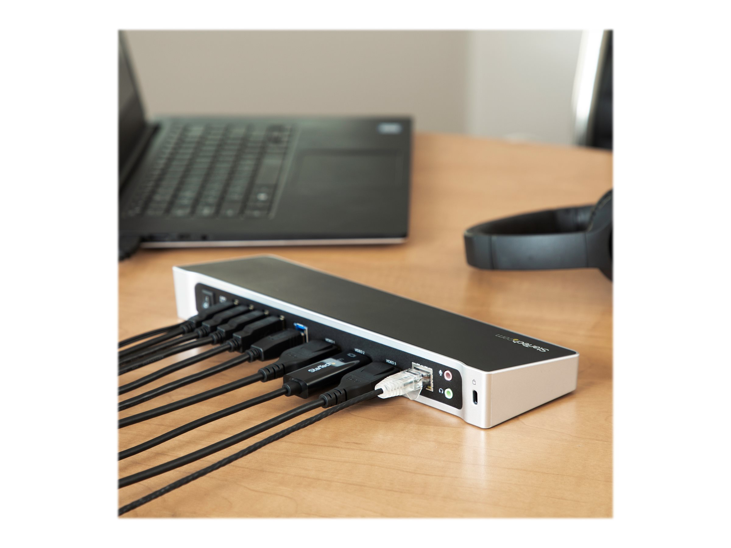 STARTECH Triple Monitor Dock - USB 3.0