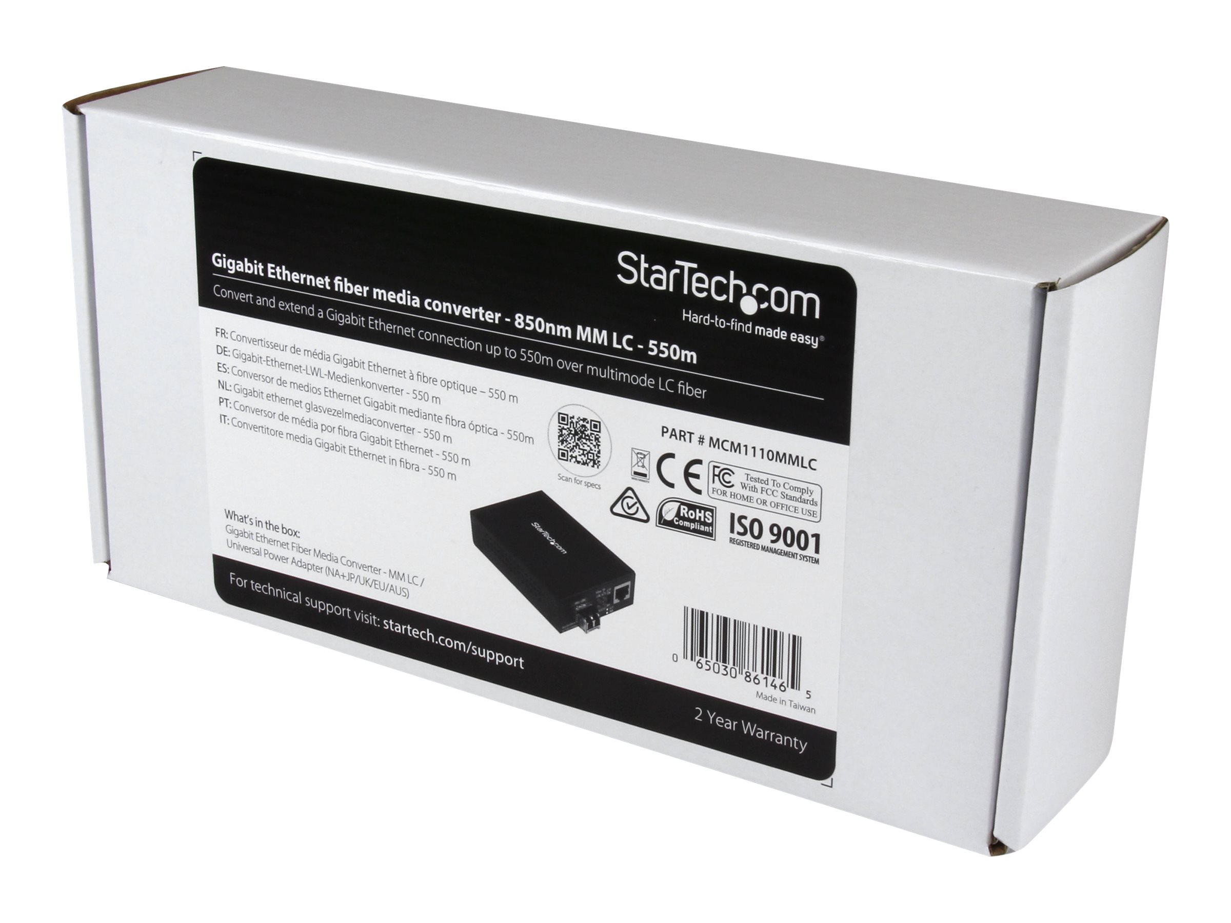STARTECH Unmanaged Gigabit Fiber Media