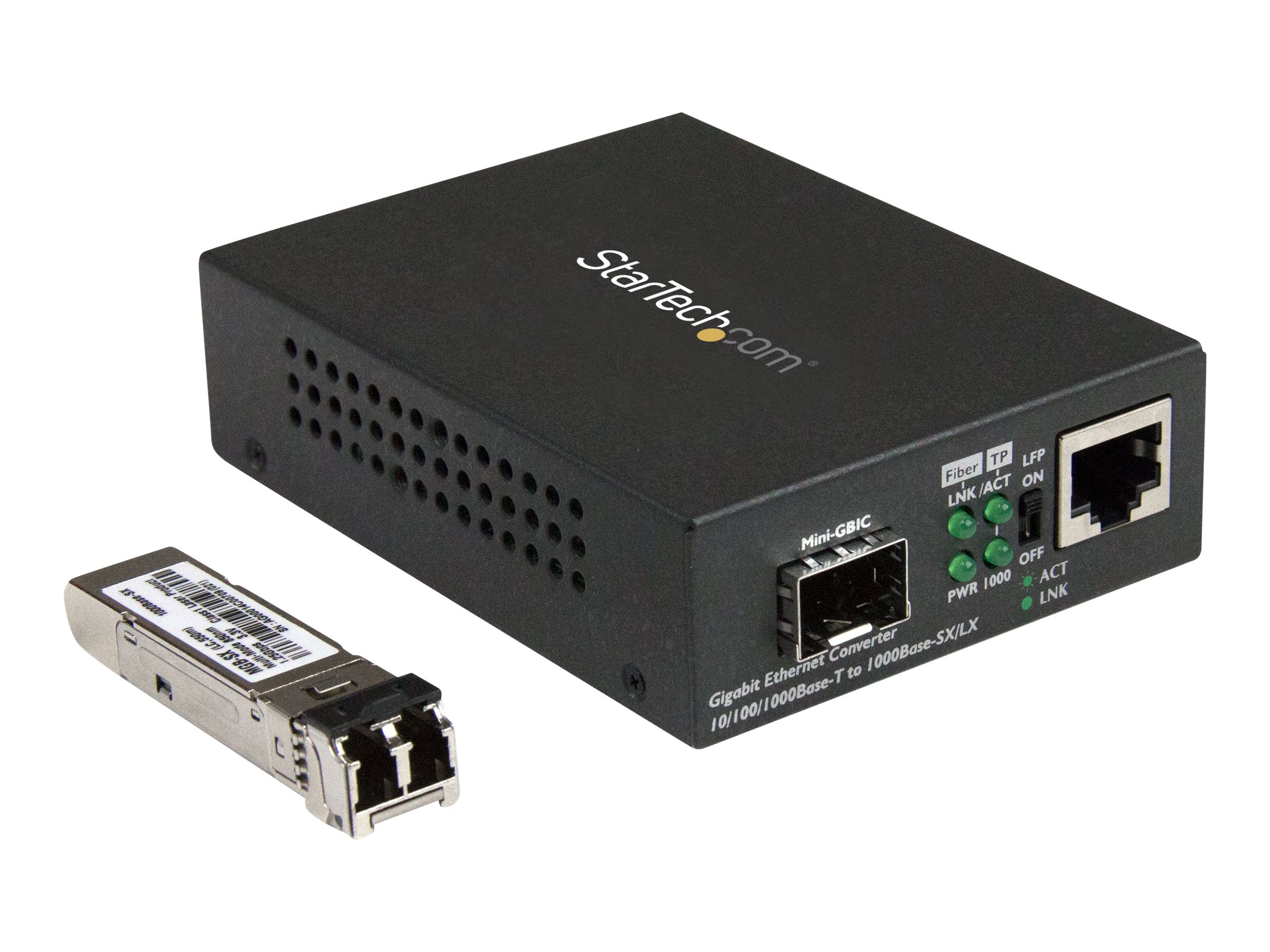 STARTECH Unmanaged Gigabit Fiber Media