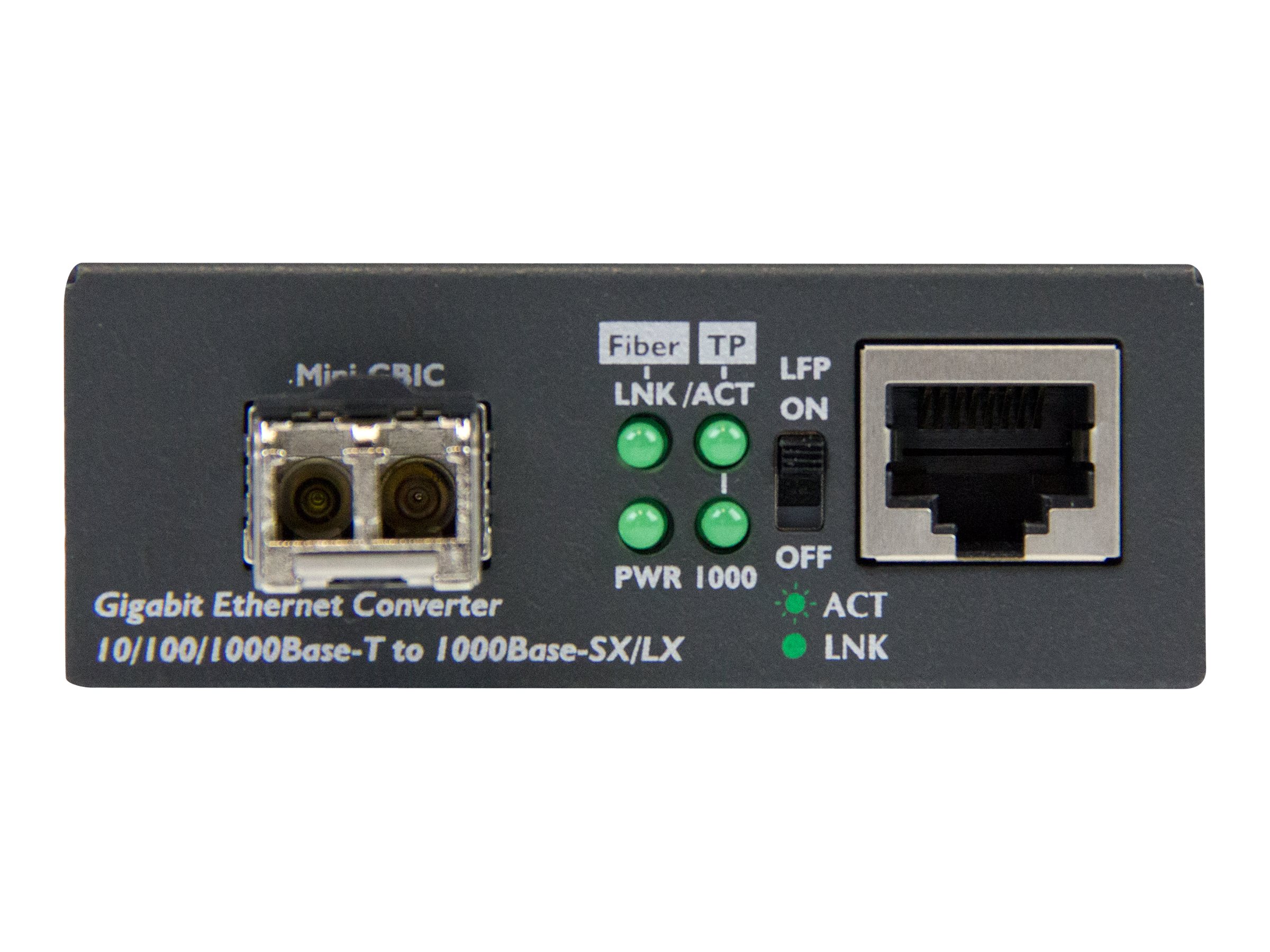 STARTECH Unmanaged Gigabit Fiber Media