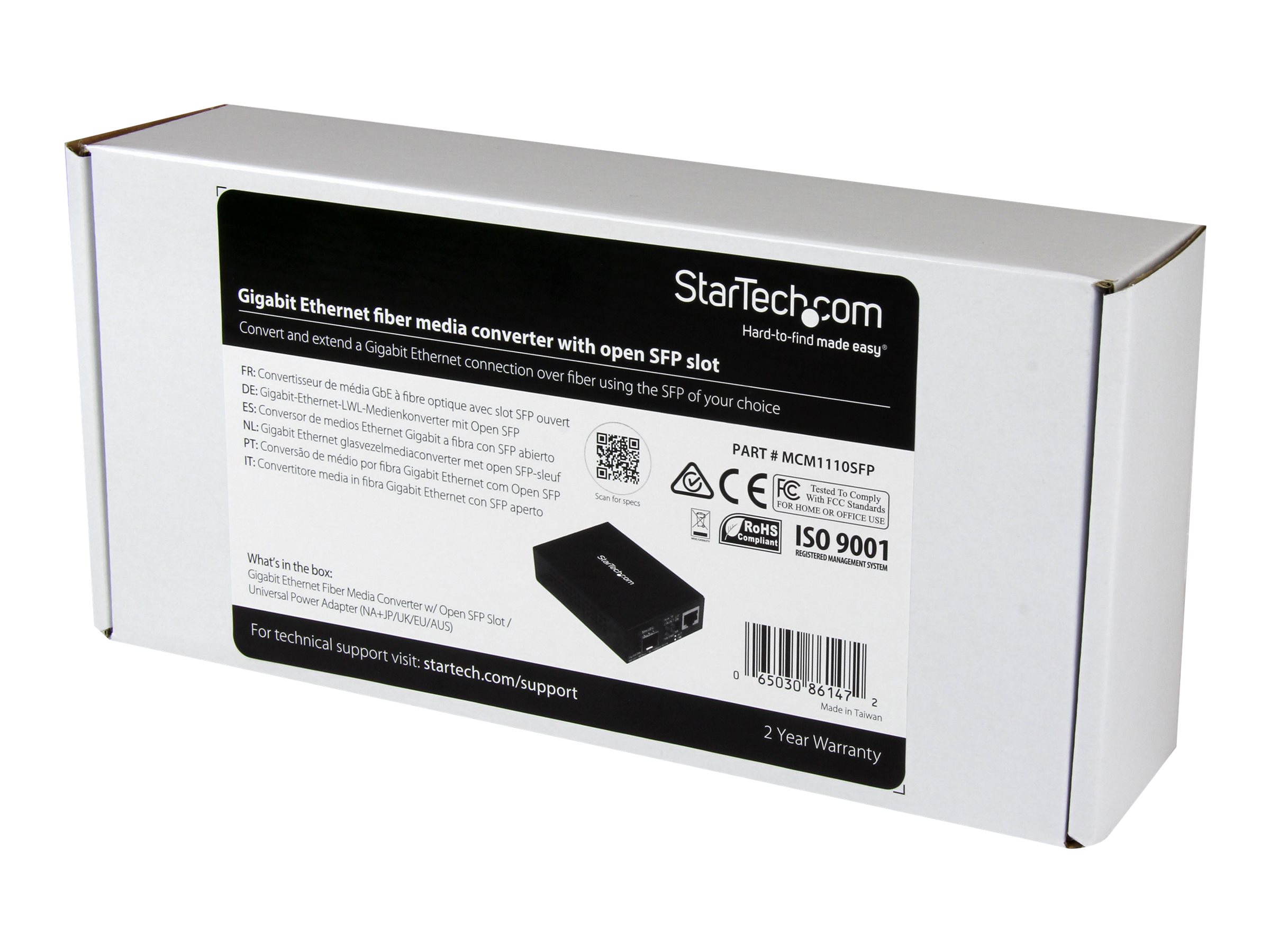 STARTECH Unmanaged Gigabit Fiber Media