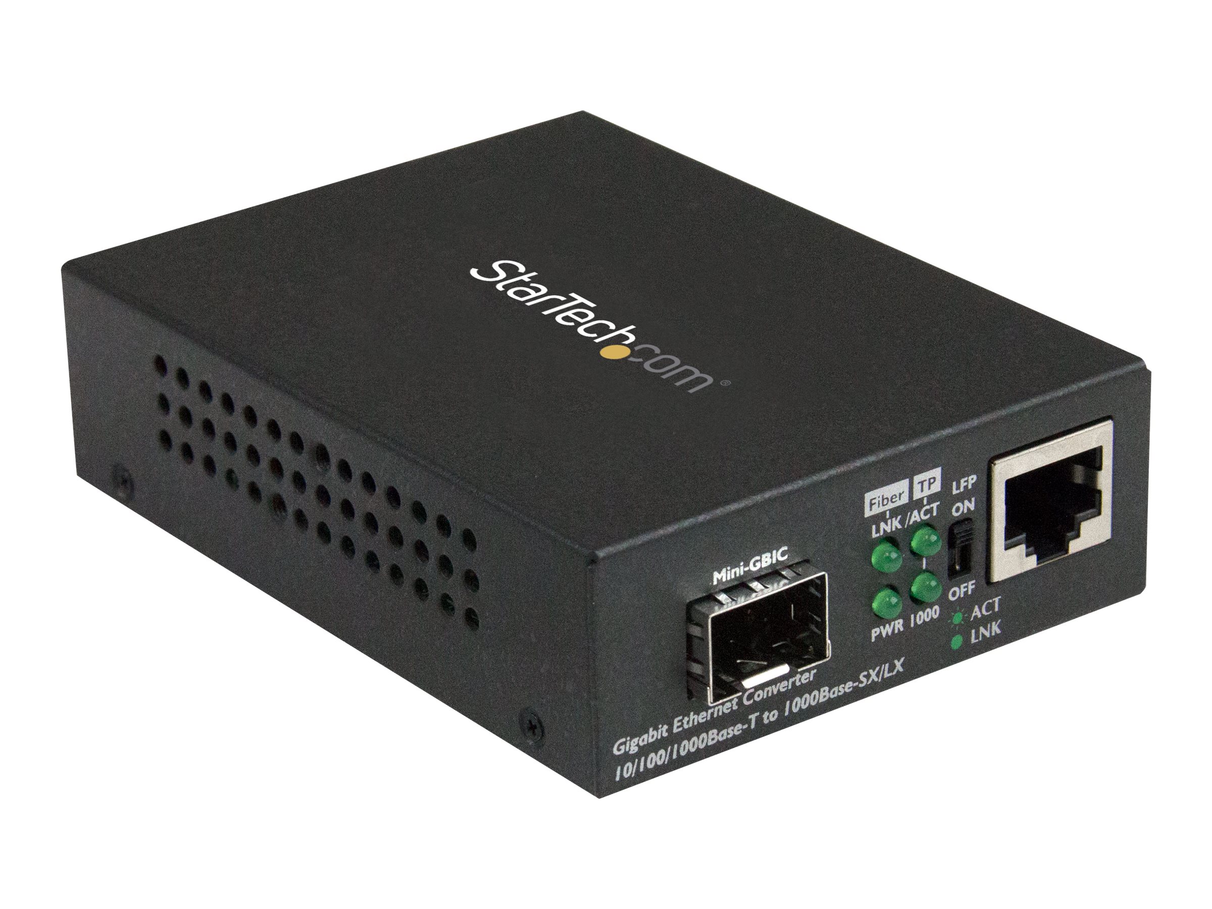 STARTECH Unmanaged Gigabit Fiber Media
