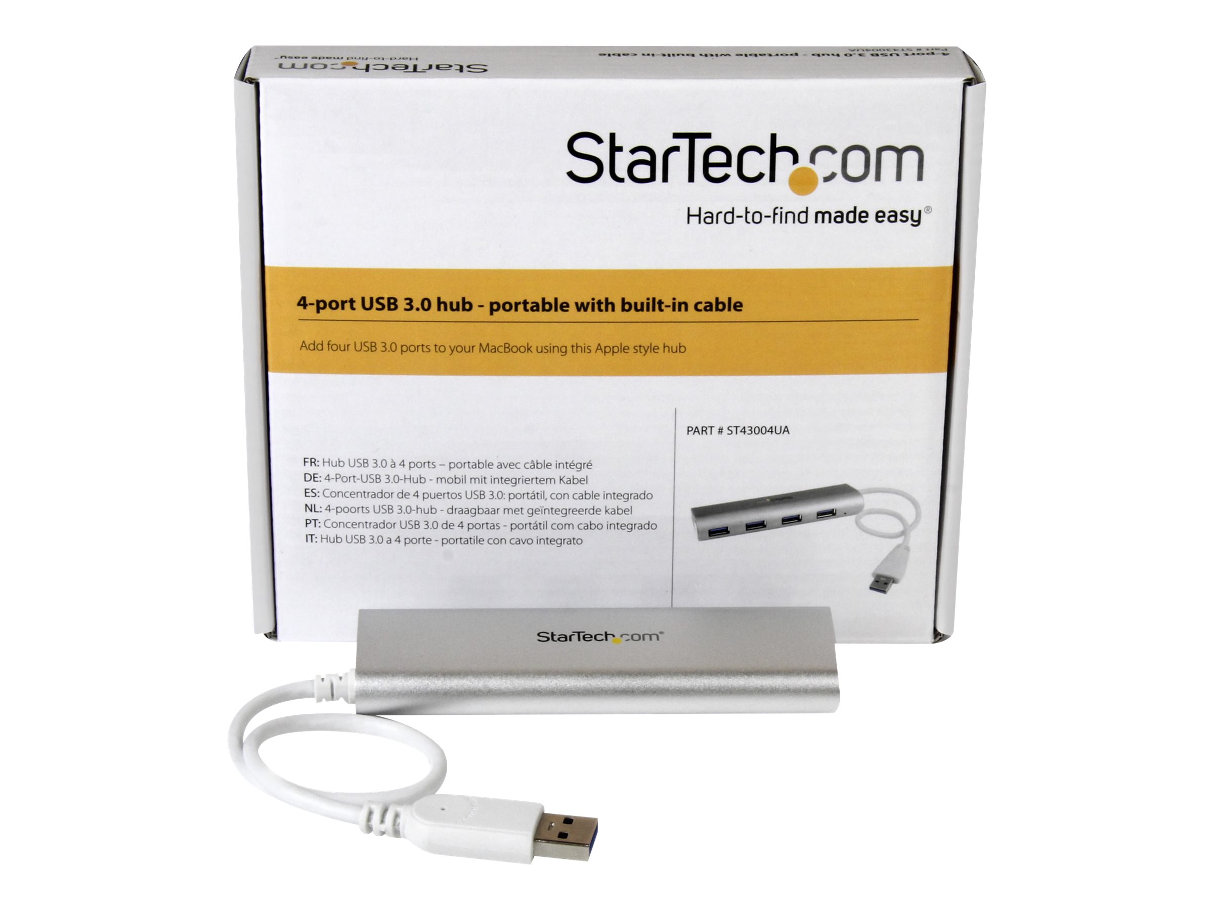 STARTECH ST43004UA USB 3.0 4-Port Hub