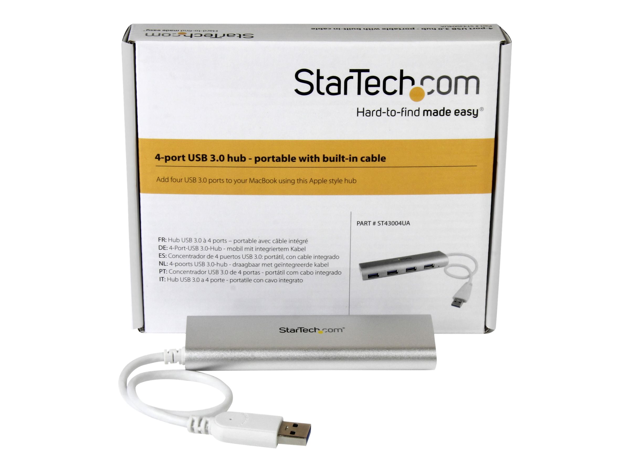 STARTECH ST43004UA USB 3.0 4-Port Hub